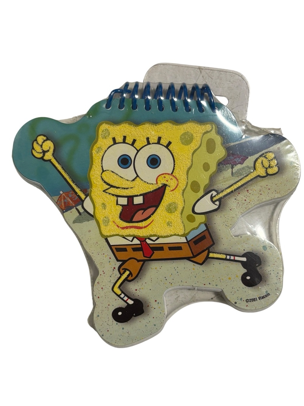 Vintage 2001 SpongeBob Squarepants Notepad NEW Sealed